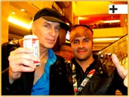 Andrés Osorio and Billy Sheehan of Mr. Big
